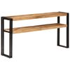 vidaXL Table console 150x30x75 cm Bois de manguier brut