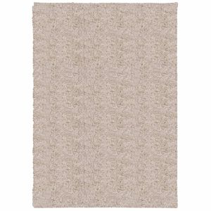 vidaXL Tapis shaggy PAMPLONA poils longs moderne beige 160x230 cm