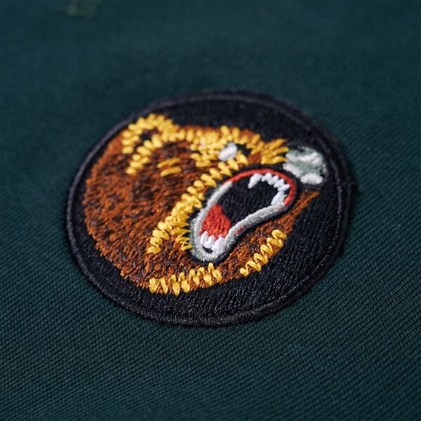 Sweat-shirt pour enfants vert mousse 116