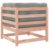 vidaXL Salon de jardin 7 pcs et coussins bois massif sapin de douglas