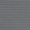 vidaXL Panier de rangement gris et blanc Ø49x65 cm coton