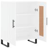 vidaXL Buffet blanc 69,5x34x90 cm bois d'ing&eacute;nierie