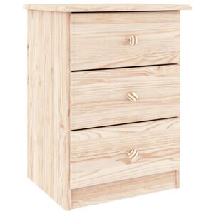 vidaXL Table de chevet ALTA 41x35x55,5 cm bois de pin massif