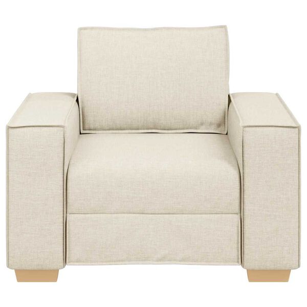 vidaXL Canap&eacute; Fauteuil Lin 100x78x84 cm
