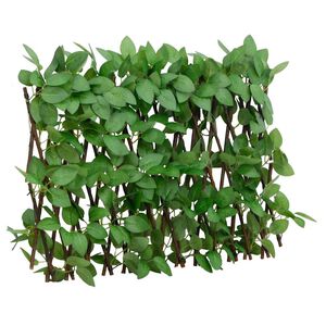 vidaXL Treillis de lierre artificiel extensible vert 180x30 cm