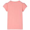 T-shirt pour enfants corail clair 104