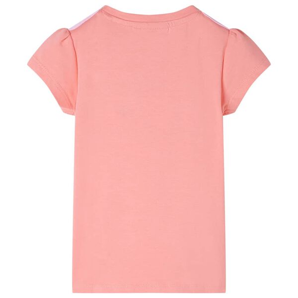 T-shirt pour enfants corail clair 104