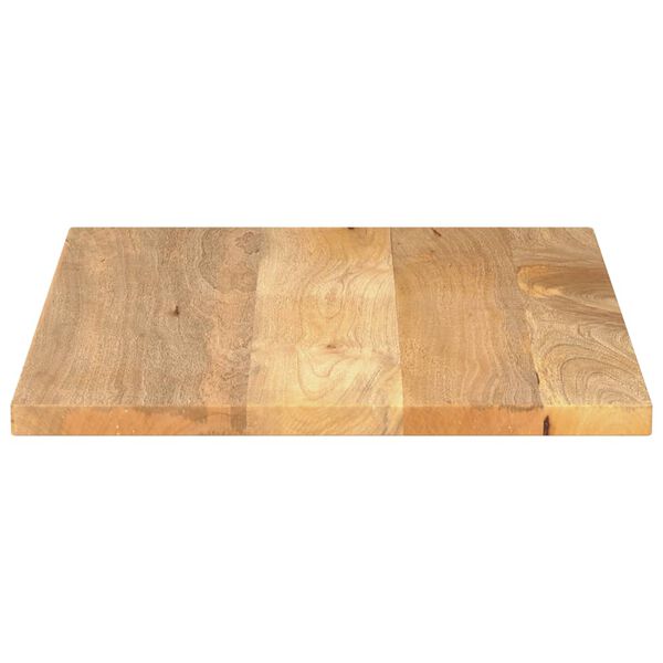 vidaXL Dessus de table 90x70x2,5 cm rectangulaire bois massif manguier
