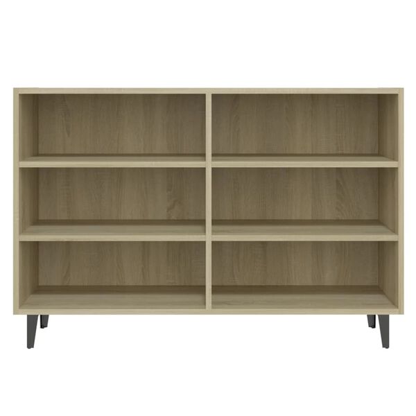 vidaXL Buffet chêne sonoma 103,5x35x70 cm bois d'ingénierie