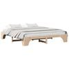vidaXL Cadre de lit Naturel 180 x 200 cm Pin massif