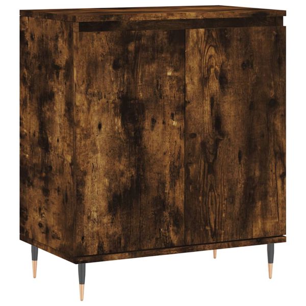 vidaXL Buffet Ch&ecirc;ne fum&eacute; 60x35x70 cm Bois d'ing&eacute;nierie