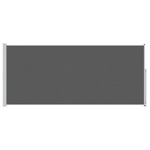 vidaXL Store lat&eacute;ral r&eacute;tractable Anthracite 600 x 180 cm Polyester