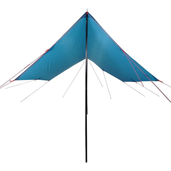 vidaXL Bâche de camping bleu 460x305x210 cm imperméable