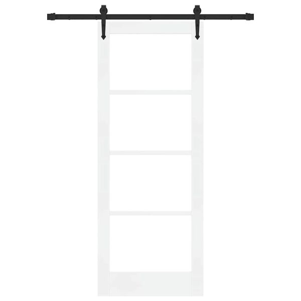 vidaXL Porte coulissante ORKDAL Blanc 78 x 202 cm