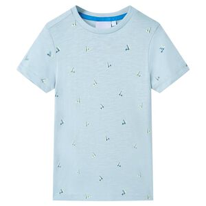 T-shirt pour enfants bleu clair 104