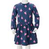 Robe pour enfants bleu marine 128