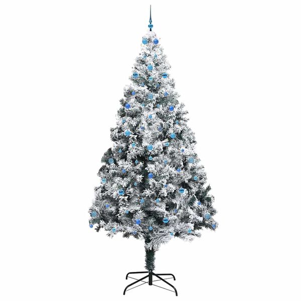 vidaXL Sapin de No&euml;l avec 300 LED avec support Vert 300 cm PVC