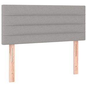 vidaXL T&ecirc;te de lit Cr&egrave;me 80x5x78/88 cm Tissu
