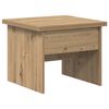 vidaXL Table basse Ch&ecirc;ne artisanal 55 x 54,5 x 45 cm Bois d'ing&eacute;nierie