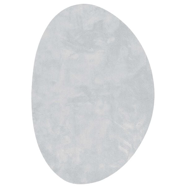 vidaXL Tapis HUARTE Gris 140 x 200 cm Polyester