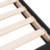 vidaXL Cadre de lit sans matelas noir 140x190 cm bois d'ing&eacute;nierie