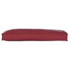 vidaXL Coussin Bordeaux 100 x 40 x 8 cm Tissu Oxford