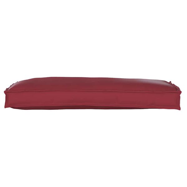vidaXL Coussin Bordeaux 100 x 40 x 8 cm Tissu Oxford