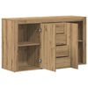 vidaXL Buffet Ch&ecirc;ne artisanal 120 x 36 x 69 cm Bois d'ing&eacute;nierie