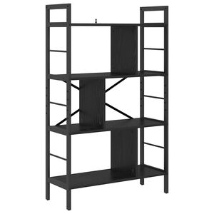 vidaXL &Eacute;tag&egrave;re 7 niveaux 75 x 30 x 123,5 cm Bois d'ing&eacute;nierie