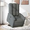 vidaXL Fauteuil inclinable &eacute;lectrique gris fonc&eacute; tissu