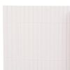 vidaXL Cl&ocirc;ture de jardin double face 110x500 cm Blanc