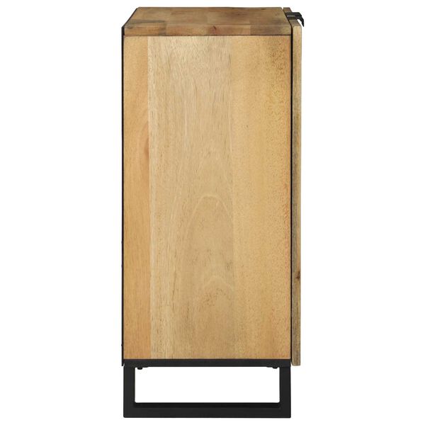 vidaXL Buffet Marron 60 x 33.5 x 75 cm Bois de manguier massif