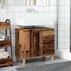 vidaXL Armoire lavabo vieux bois 65x33x60 cm bois d'ingénierie