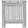 vidaXL Cache-Radiateur Gris Sonoma 78 x 19 x 81,5 cm Bois d'ing&eacute;nierie