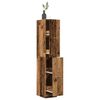 vidaXL Armoire d'apothicaire vieux bois 30x41x174,5 cm bois ing&eacute;nierie