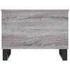 vidaXL Table basse Sonoma gris 60x44,5x45 cm Bois d'ingénierie