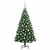 vidaXL Sapin de No&euml;l artificiel Vert 180 cm PVC, Acier et Plastique