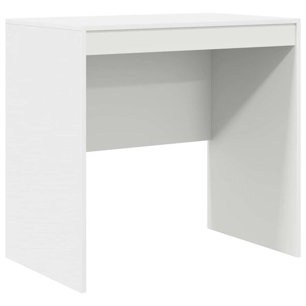 vidaXL Bureau Blanc 80 x 50 x 76 cm Bois d'ingénierie