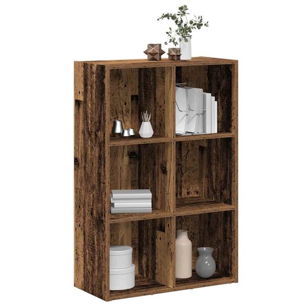 vidaXL Biblioth&egrave;que/Buffet vieux bois 66x30x98 cm bois d'ing&eacute;nierie