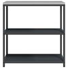 vidaXL Rangement de cuisine Anthracite 60 x 50 x 92 cm Acier