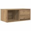 vidaXL Meubles TV 2 pcs chêne artisanal 60x31x25,5cm bois d'ingénierie