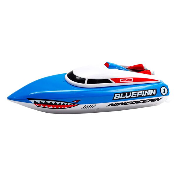 Ninco Bateau jouet t&eacute;l&eacute;command&eacute; Bluefinn