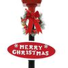 vidaXL Lampadaire de No&euml;l avec P&egrave;re No&euml;l 180 cm LED