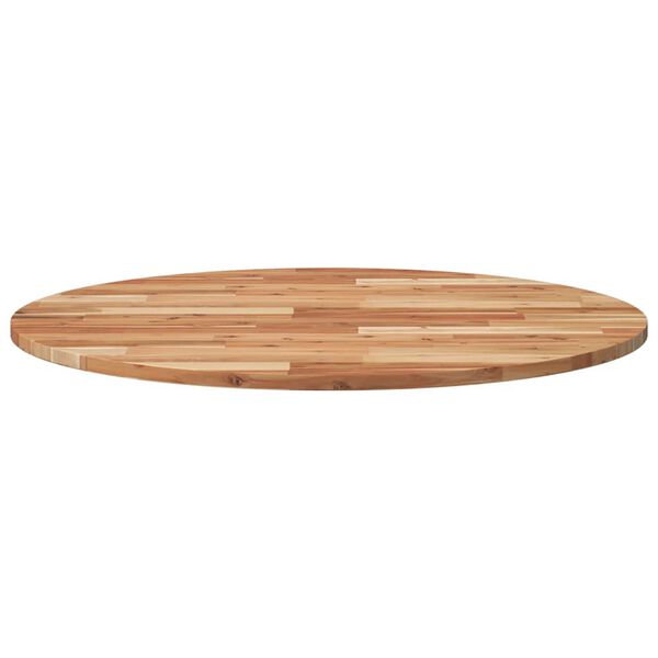 vidaXL Dessus de table rond Ø90x2 cm bois massif d'acacia