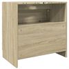 vidaXL Armoire d'évier chêne sonoma 59x37x59 cm bois d'ingénierie