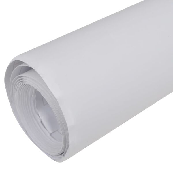vidaXL Film pour Voiture Blanc Mat 200x152 cm Étanche Pose Sans Bulles