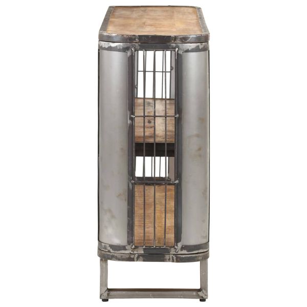 vidaXL Buffet 120x30x73 cm Bois de manguier massif