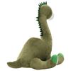 vidaXL dinosaure brontosaure en peluche Vert
