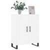 vidaXL Buffet blanc 69,5x34x90 cm bois d'ing&eacute;nierie