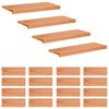vidaXL Marches d'escalier 20 pi&egrave;ces 80 x 25 x 2 cm Vernis